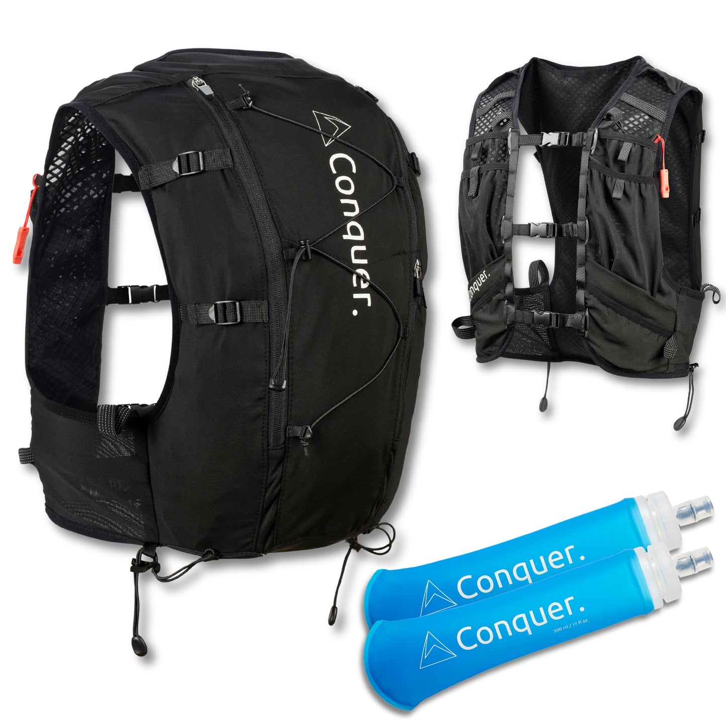 Neu: Laufweste 15L mit 2x Flasks, Herren/ Damen