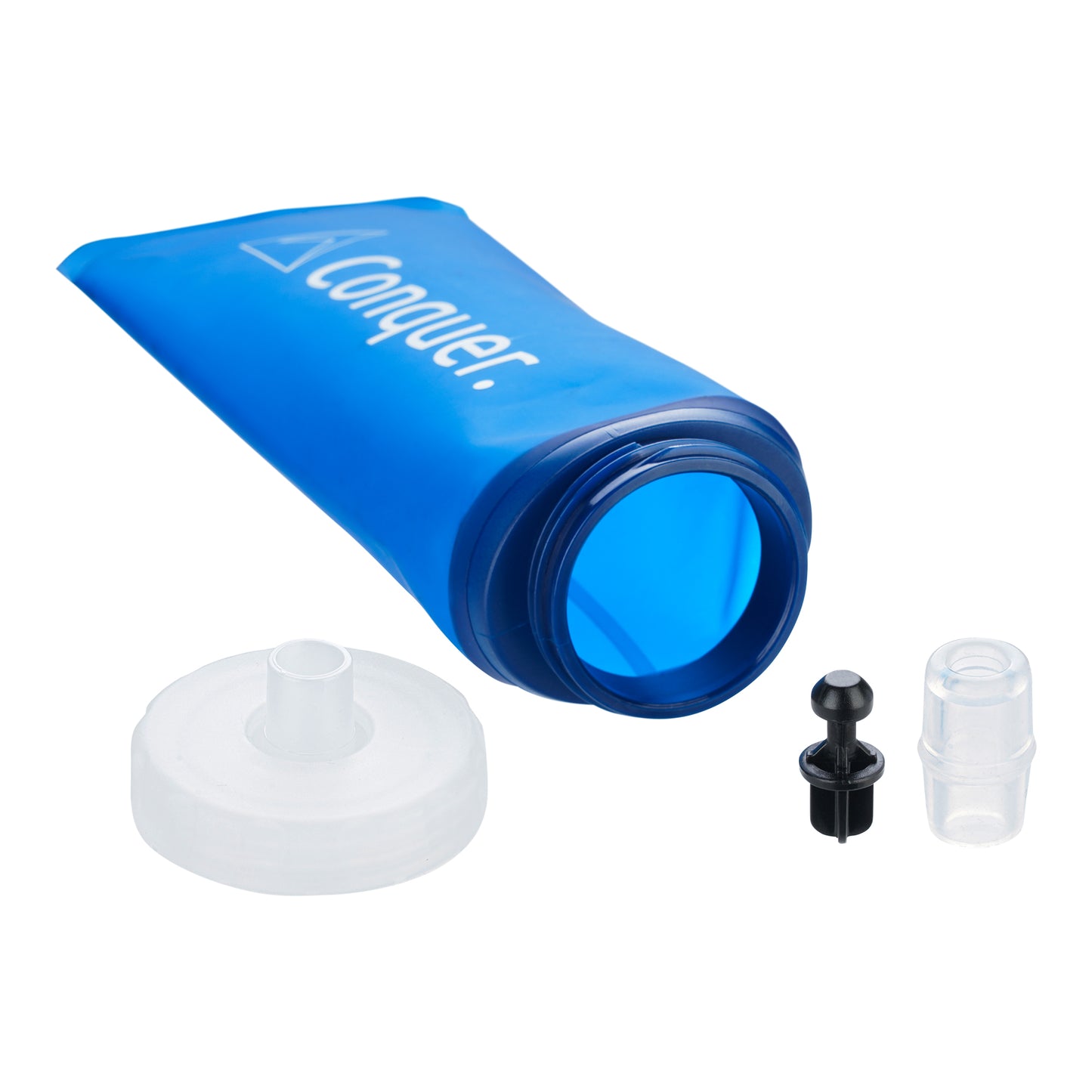 Darstellung des Modularen Aufbaus der Conquer. Soft Flask leicht zu reinigen