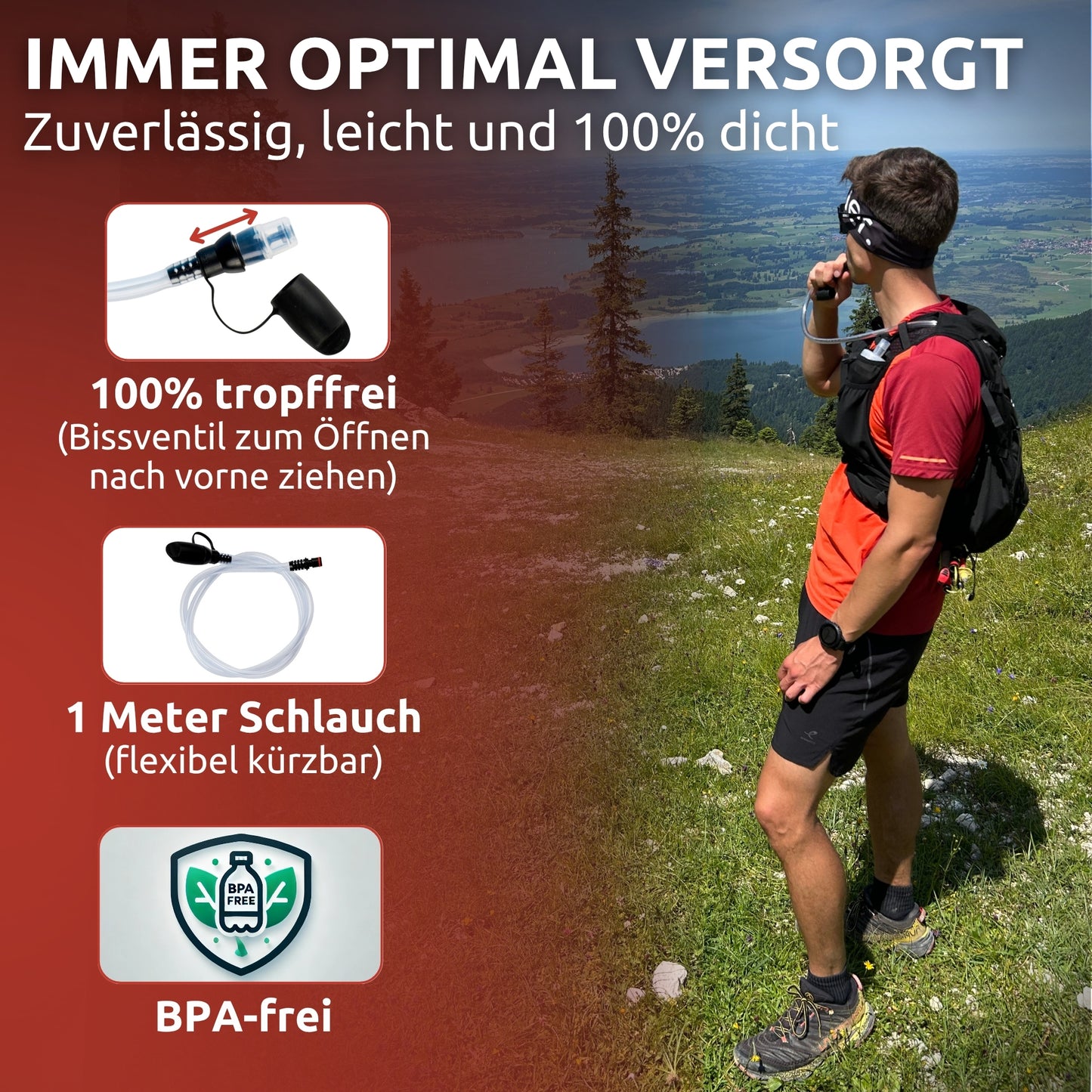 Conquer. Hydration Bladder 2L