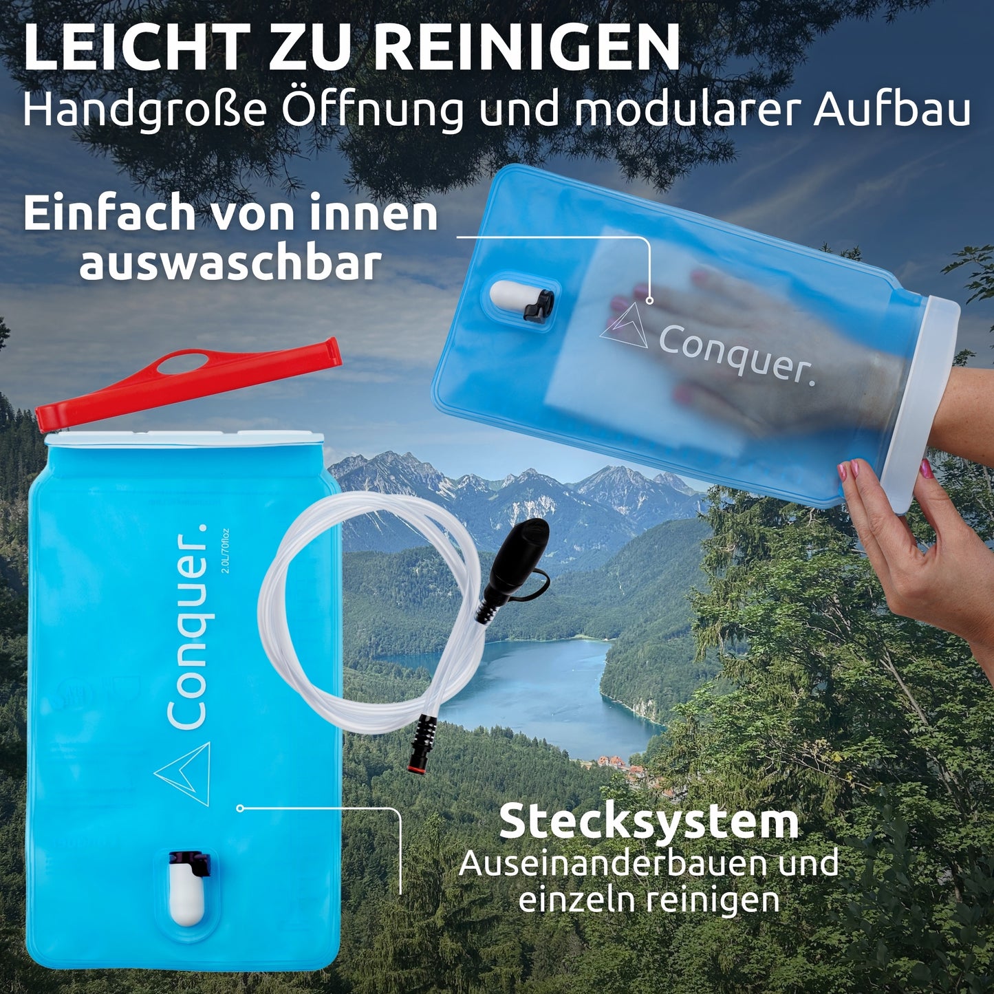 Conquer. Hydration Bladder 2L