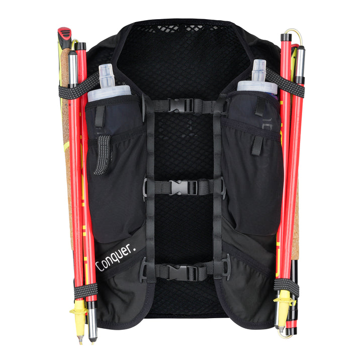 Restposten: Laufweste 15L mit Trinkblase & 2x Flasks