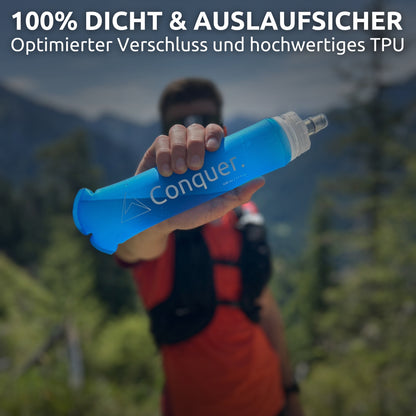 Conquer. Flexible drinking bottle Flask Performance 500 ml/ 170oz 42