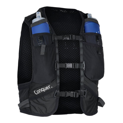 Conquer. Laufweste 15L Unisex incl. 2 flexiblen Trinkflaschen