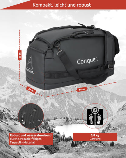 Conquer. Duffle Bag 45 L