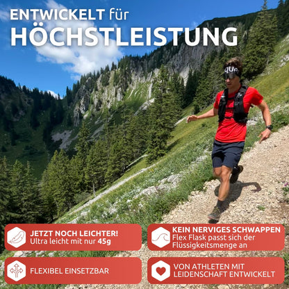 Flask 350ml/ 500ml - Flexible Trinkflasche - Conquer.